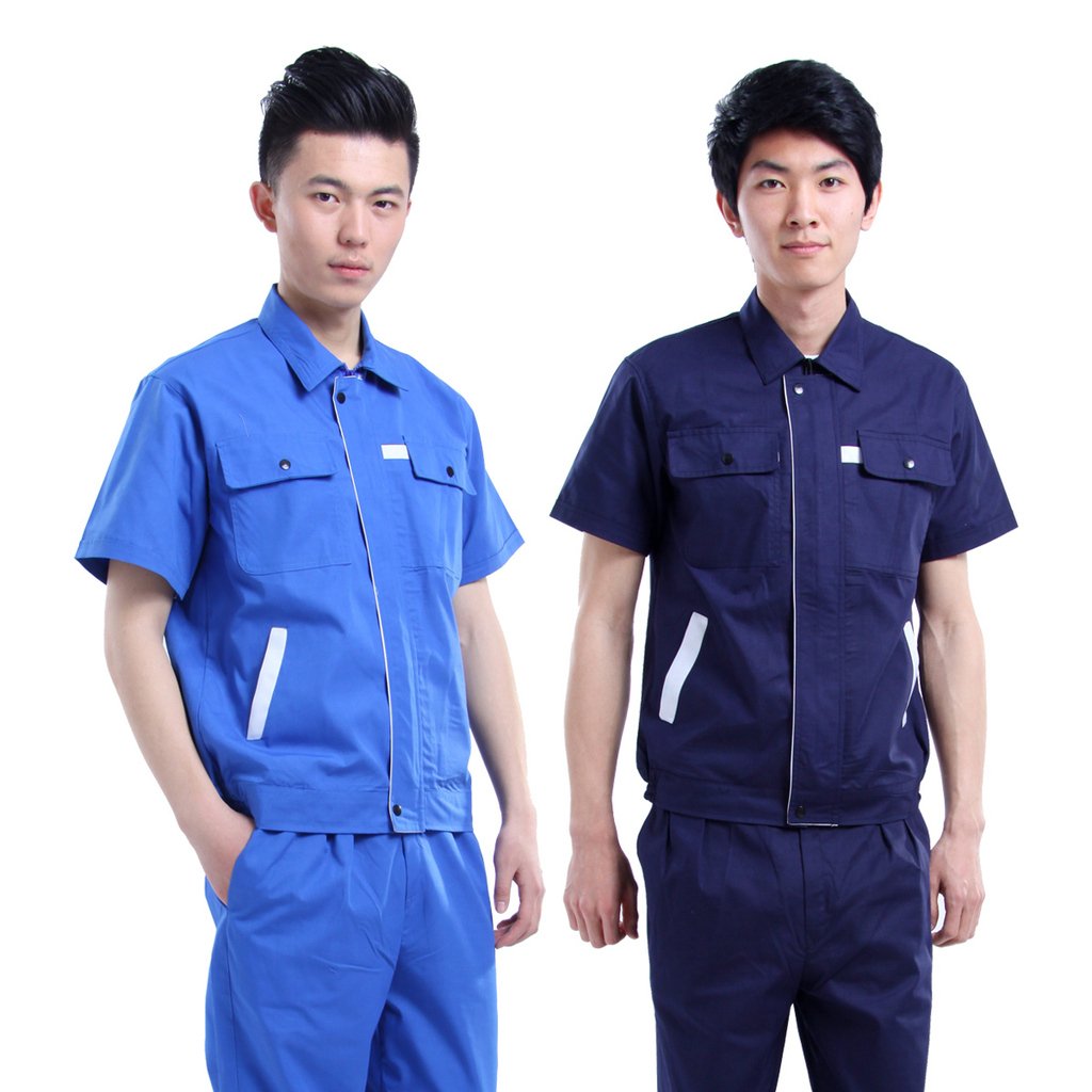 May quần áo bảo hộ lao động đẹp vải Hàn Quốc - Mẫu HK-19 - Công Ty Bảo hộ  lao động HANKO