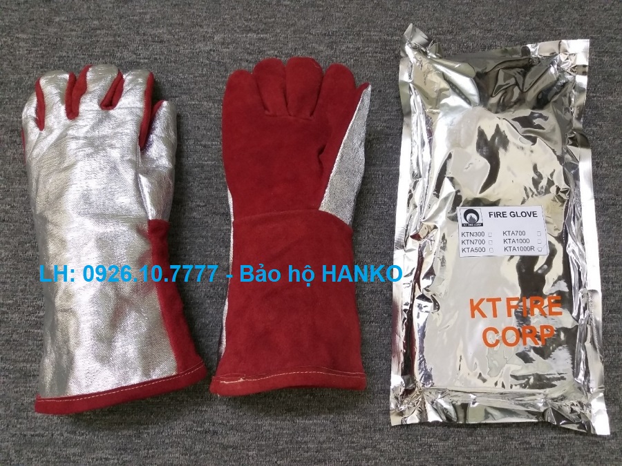 Bán găng tay chống cháy Hàn Quốc KTA1500R KT FIRE